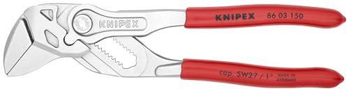 KNIPEX Tools 00 19 55 S7 3 Pc Pliers Wrench Set in Tool Roll