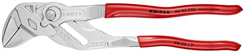 KNIPEX Tools 00 19 55 S7 3 Pc Pliers Wrench Set in Tool Roll