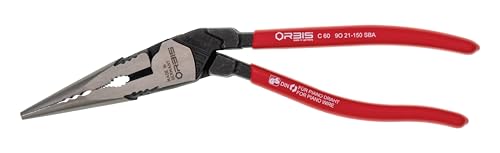 KNIPEX Tools 9K 00 80 97 US 2 Pc Angled Pliers Set (9O 21 150 and 9O 21 180)