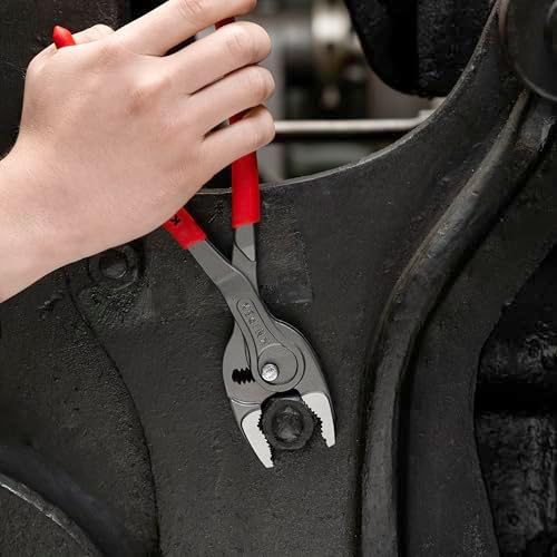 KNIPEX Tools 00 20 06 US4 3 Pc TwinGrip Pliers Set, Plastic Dipped (6, 8, 10)