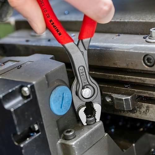 KNIPEX Tools 00 20 06 US4 3 Pc TwinGrip Pliers Set, Plastic Dipped (6, 8, 10)