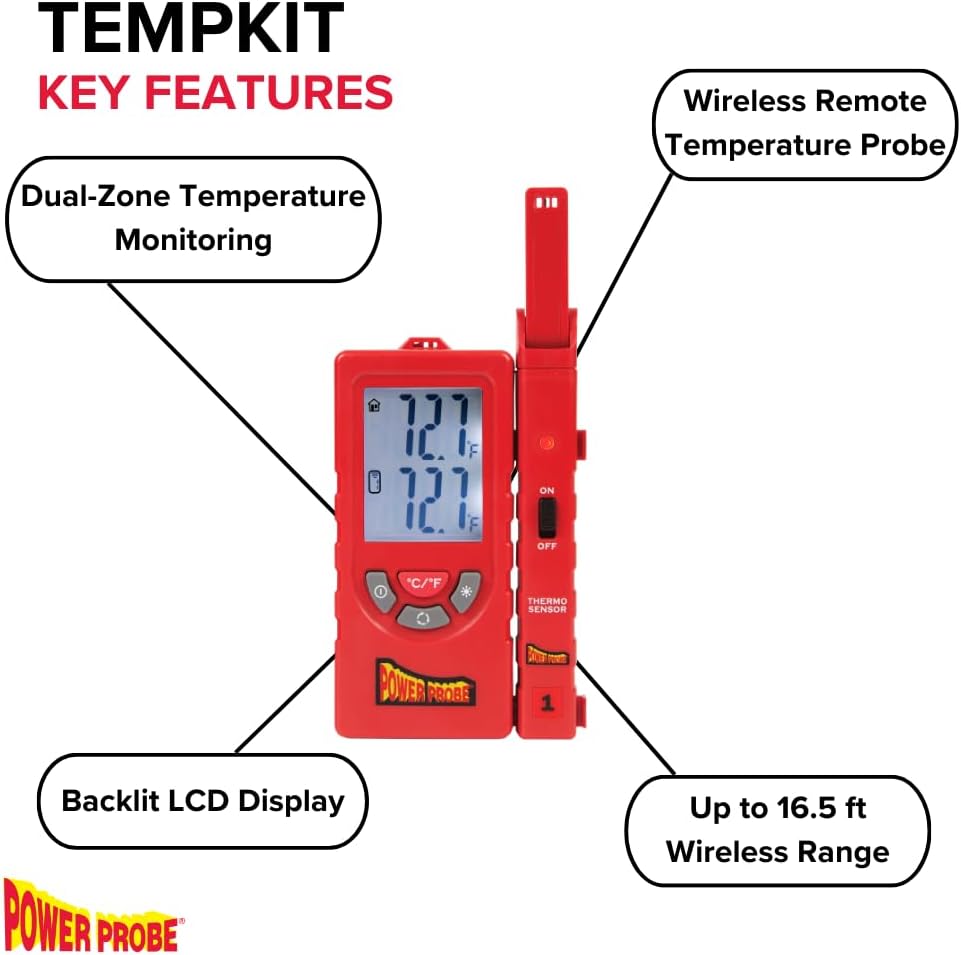 Power Probe Dual-Zone Temperature Probe Kit (TEMPKIT)