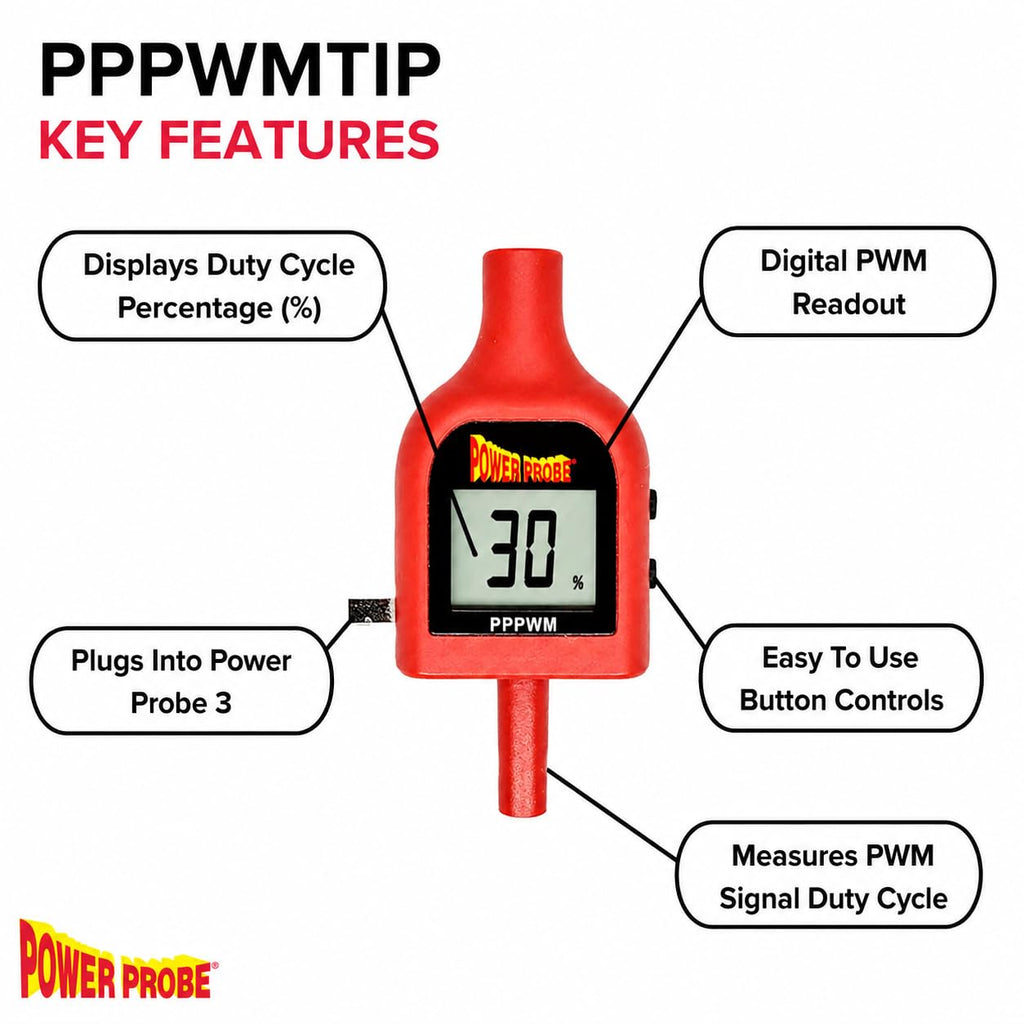 Power Probe Adapter Tip for Pulse Width Measurement (PPPWMTIP)