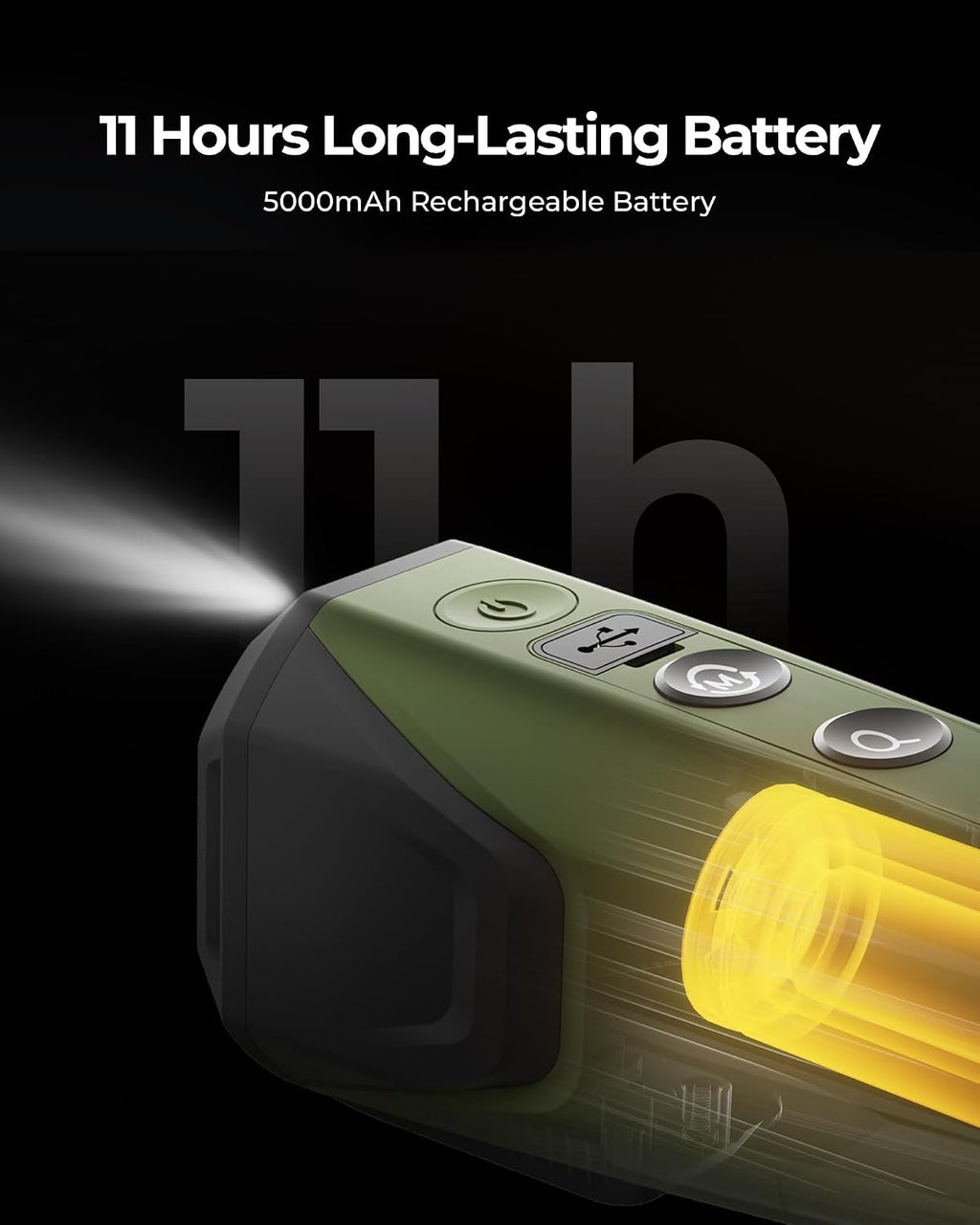 TOPDON TS004 Thermal Imaging Monocular 13mm 50Hz 256x192 IR Night Vision, IP67, 11h Battery, Green