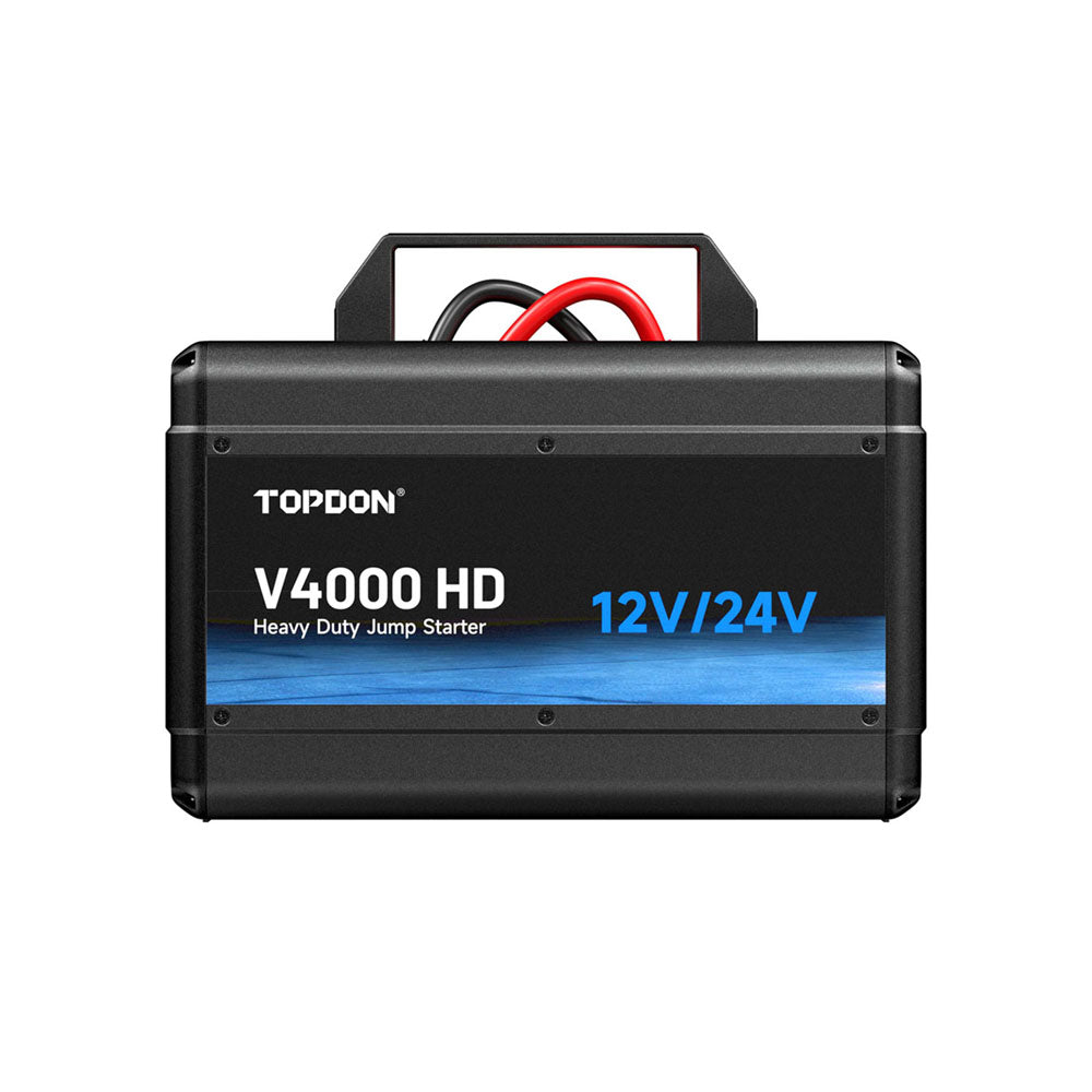 TOPDON V4000 HD 12V/24V 4000A Heavy-Duty Jump Starter